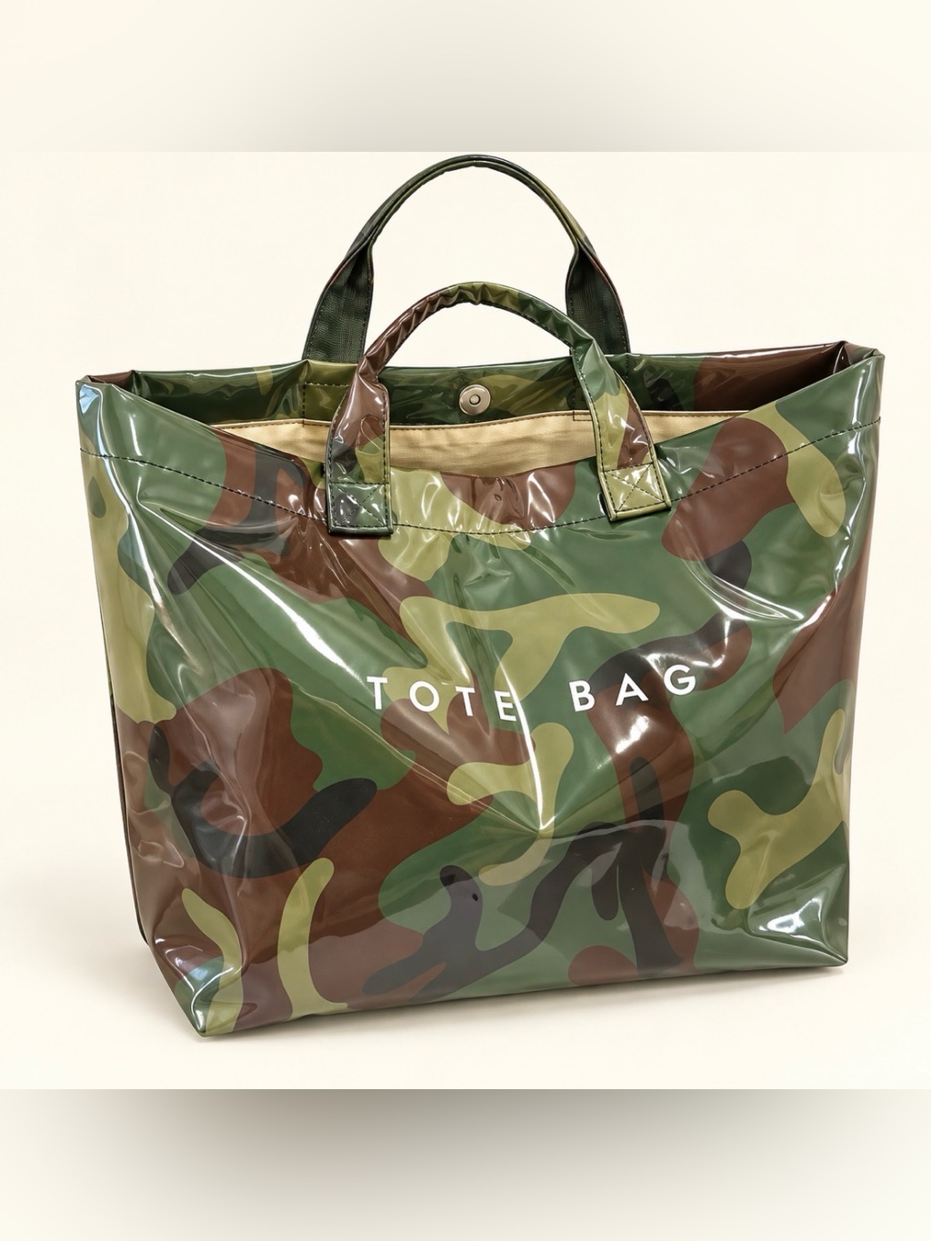 Camouflage Tote Bag Green Camo Tote Bag